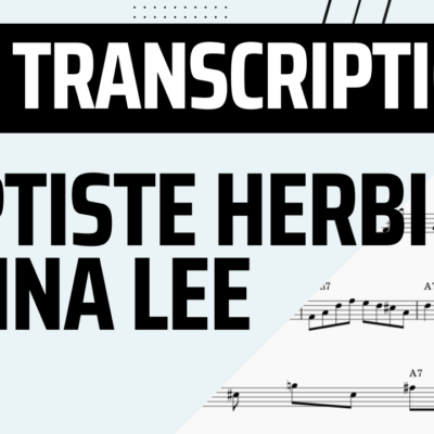 Donna Lee - Baptiste Herbin Transcription